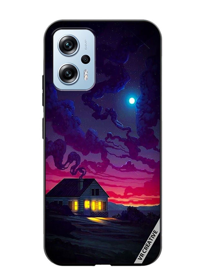 VR CREATIVE Protective Case Cover For Xiaomi Poco X4 GT House Design Multicolour - Image 1