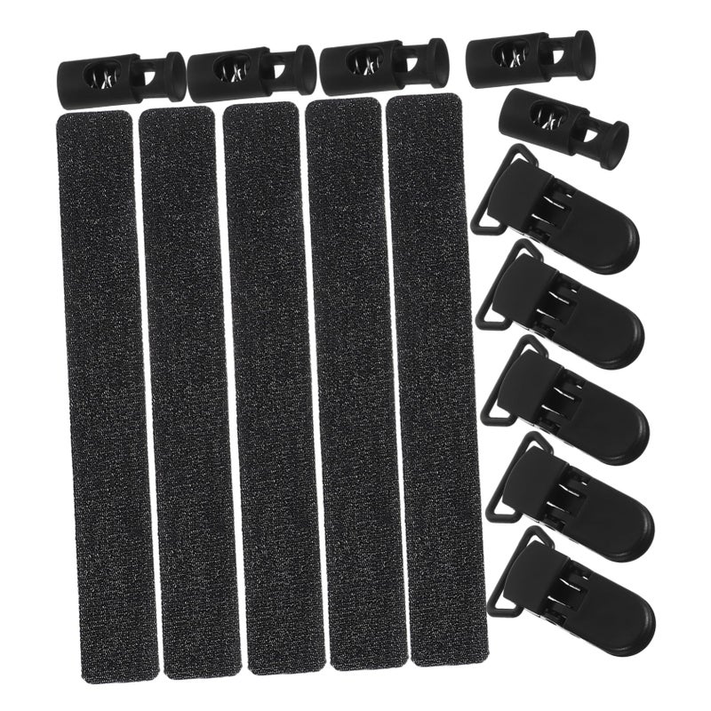 Plastic Windproof Spring Toggle Garden Flag Clips Set for Outdoor Yard and Fence - Image 2