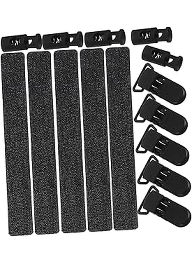 Plastic Windproof Spring Toggle Garden Flag Clips Set for Outdoor Yard and Fence - Image 1