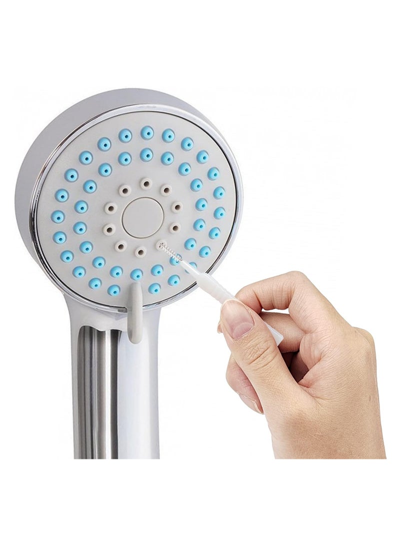 فرش تنظيف فوهات رأس الدش 30 قطعة، فرش تنظيف لتجنب انسداد فتحات المياه الصغيرة، فرشاة بشعيرات من النايلون - Image 3