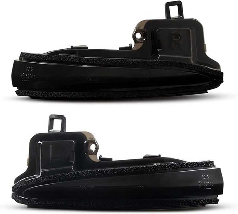 QASULER Dynamic Amber Mirror Turn Signal Light - Image 1