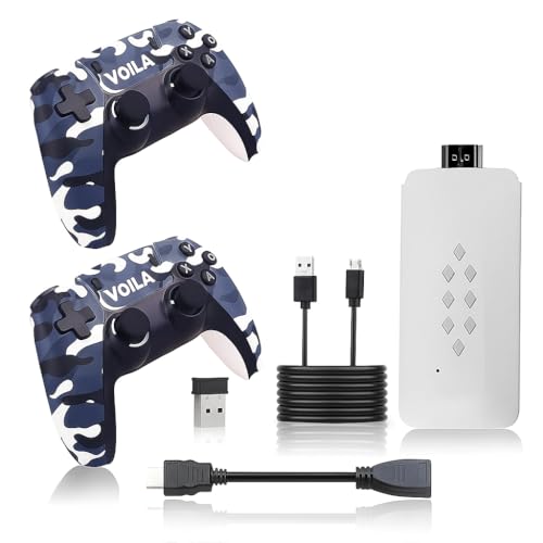 Voila M22 Special Edition Retro Gaming Console – Dual 2.4G Wireless Controllers, 1080P HD Output, CE/ROHS/BIS Certified (Multi-Color) - Image 1
