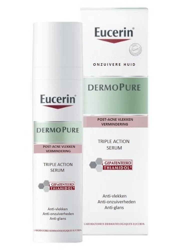 Eucerin - DermoPure Triple Action Serum - 40ml - Image 1