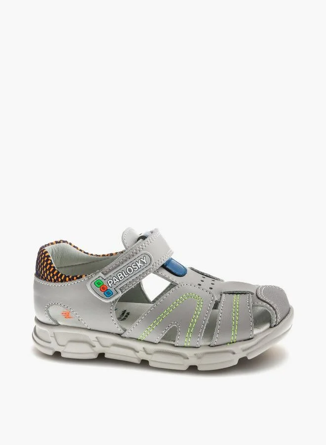 بابلوسكي Boys Hook & Loop Comfort Sandals