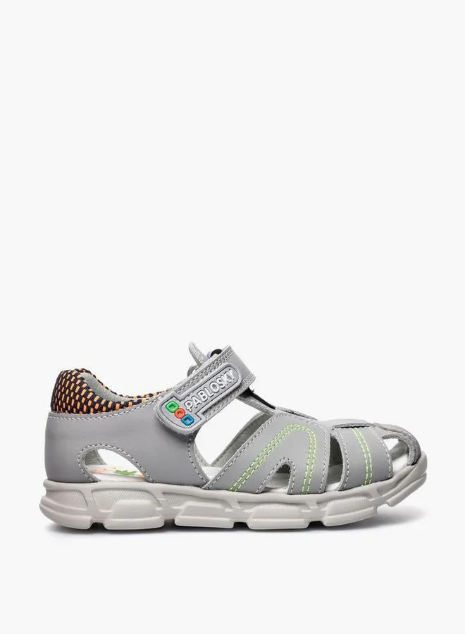 بابلوسكي Boys Hook & Loop Comfort Sandals