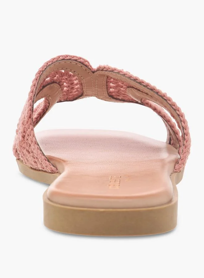 Celeste PINK Women Slip-On Sandals for Women | Best Price UAE