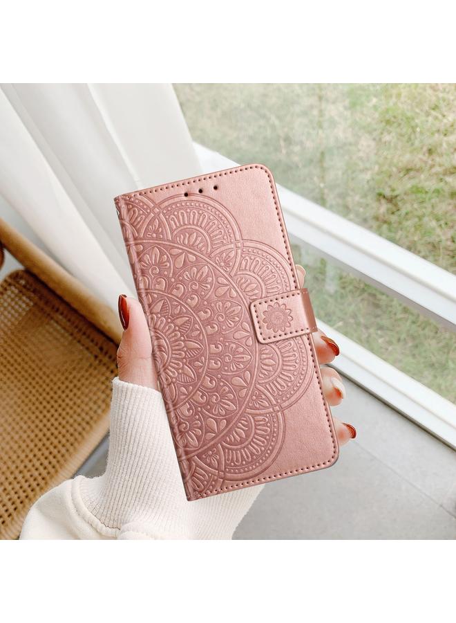 S-TOP Case For Samsung Galaxy A26 5G Flower Embossed Leather Phone Case - Image 2