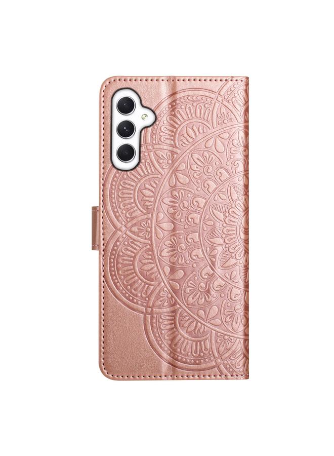 S-TOP Case For Samsung Galaxy A26 5G Flower Embossed Leather Phone Case - Image 4