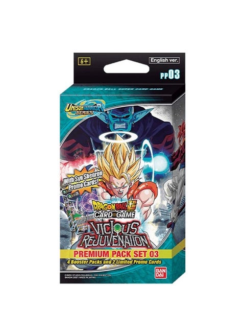 BANDAI - Dragon Ball Super CG: Unison Warrior Premium Pack Set 03 - Card Game