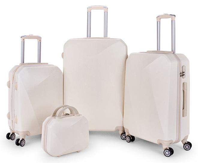 LIMRA Travel bags from limra 4-piece set beige - Image 1