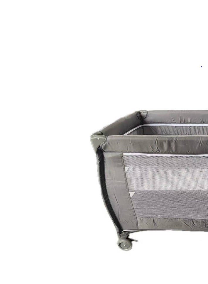 محبس اطفال ساحة لعب متنقلة  للأطفال مع شبكة جيدة التهوية،  للاستخدام الداخلي والخارجي - Image 2