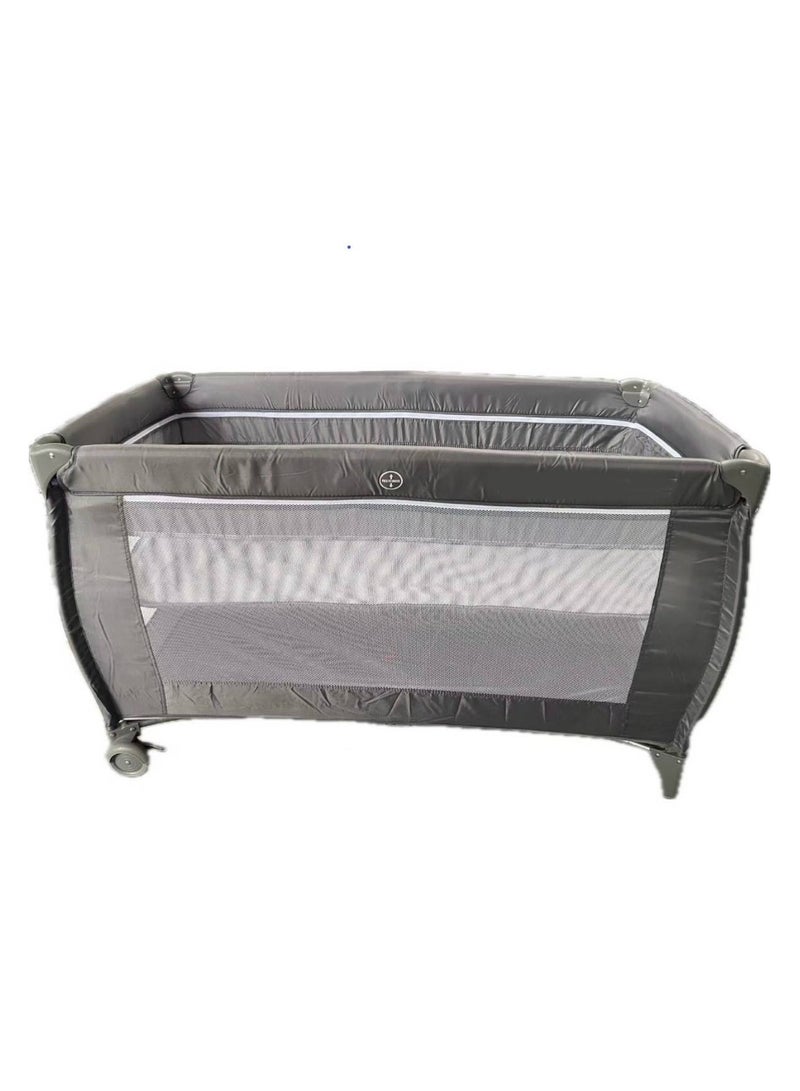 محبس اطفال ساحة لعب متنقلة  للأطفال مع شبكة جيدة التهوية،  للاستخدام الداخلي والخارجي - Image 1