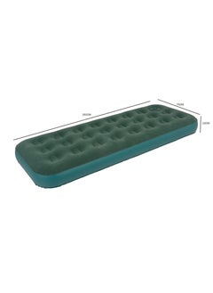 FULL JOY Single Flocked Mattress with Integrated Foot Pump - 191 x 75 x 22 cm  - Image 2