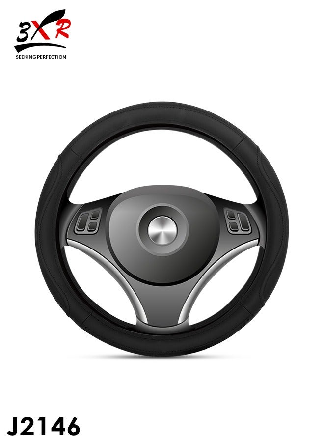 3XR Car Steering Cover Good Grip Steering Wheel Cover Decoration For Universal Cars 3XR-J2146 - Image 1