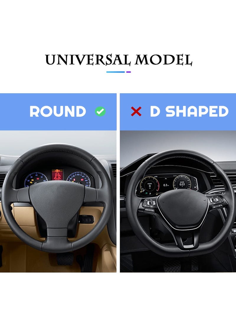 3XR Car Steering Cover Good Grip Steering Wheel Cover Decoration For Universal Cars 3XR-J2146 - Image 5