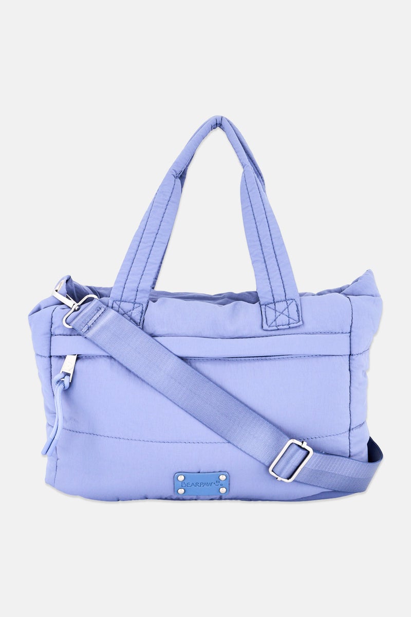 Bearpaw Women Brand Logo Tote Bag, Slate Blue - Image 1