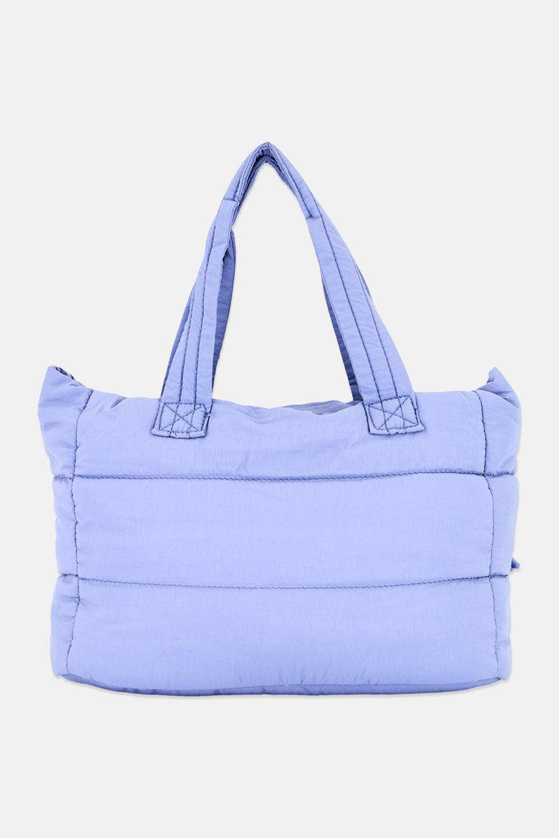 Bearpaw Women Brand Logo Tote Bag, Slate Blue - Image 3