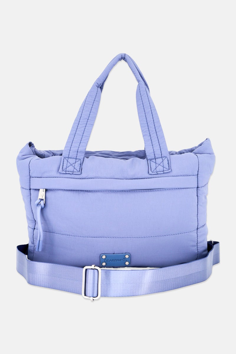 Bearpaw Women Brand Logo Tote Bag, Slate Blue - Image 2