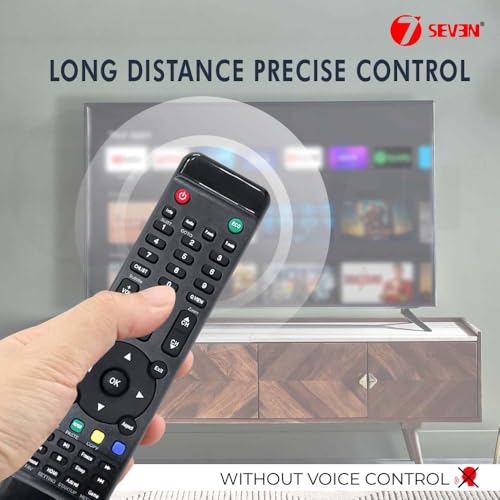 7-Seven 7SEVEN® Compatible for Wybor Tv Remote Control Suitable for LCD LED Television - Match Your Existing Remote Exactly as Shown in Catalogue - Image 2