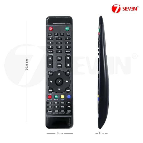 7-Seven 7SEVEN® Compatible for Wybor Tv Remote Control Suitable for LCD LED Television - Match Your Existing Remote Exactly as Shown in Catalogue - Image 5