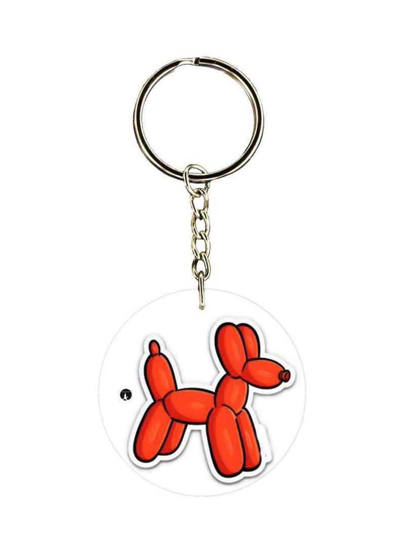 RKN Cartoon Animal Printed Keychain