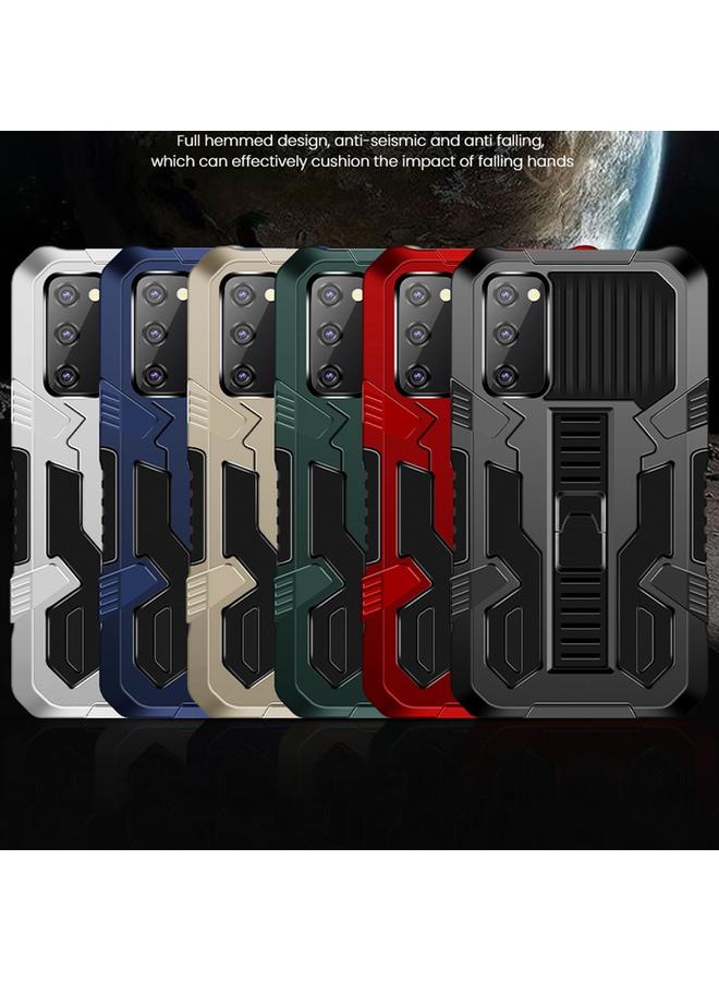 S-TOP Case For Samsung Galaxy Note20 Ultra Vanguard Warrior All Inclusive Double-color Shockproof TPU + PC Protective Case with Holder - Image 2