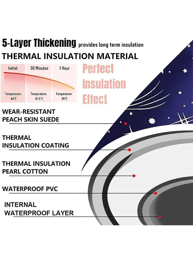 Portable Folding Bathtub,Thick Plastic Folding Bathtub for Adults Ideal Choice for Separate Home Bathroom Spa Bathtub Hot Water Bath Ice Bath - Image 2