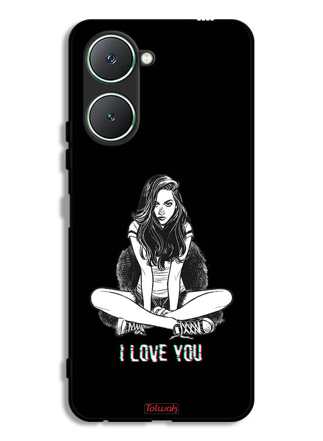 Tolwak Vivo Y18i 4G Protective Case Cover I Love You Art - Image 1