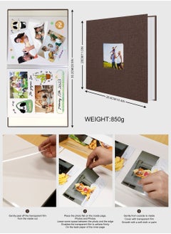 HomarKet Hardcover DIY Magnetic Self Adhesive Photo Album  - Image 2