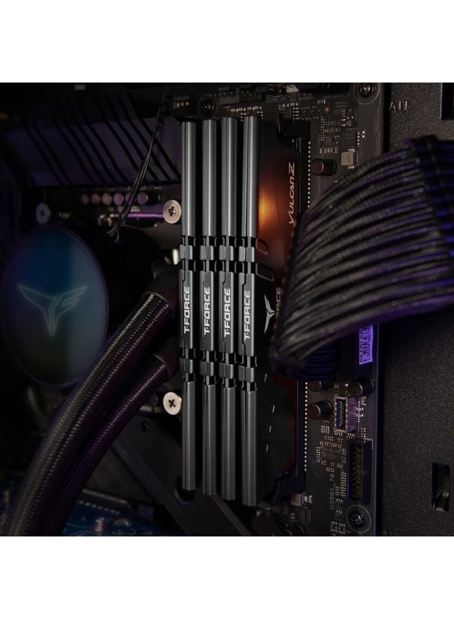 TeamGroup T-Force Vulcan Z DDR4 16GB Kit (2x8GB) 3200MHz (PC4-25600) CL16 Desktop Memory Module Ram (Gray) - TLZGD416G3200HC16CDC01 - Image 4