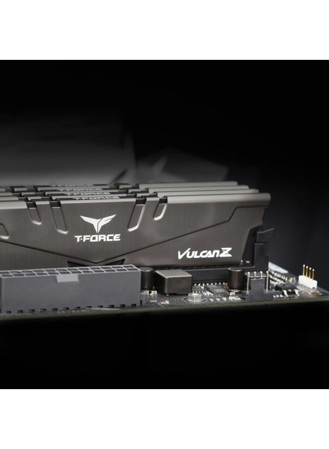 TeamGroup T-Force Vulcan Z DDR4 16GB Kit (2x8GB) 3200MHz (PC4-25600) CL16 Desktop Memory Module Ram (Gray) - TLZGD416G3200HC16CDC01 - Image 3
