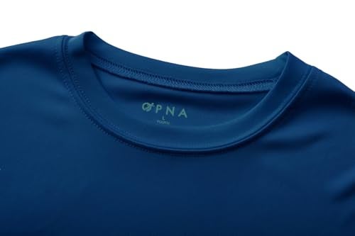 Opna Youth Athletic Performance Long Sleeve Shirts for Boys or Girls Moisture Wicking,Royal,Small - Image 3