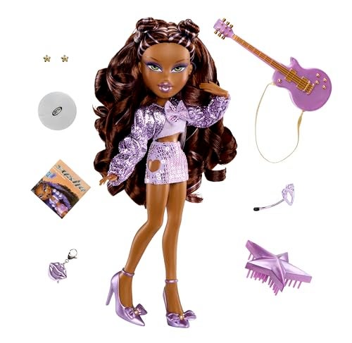 BRATZ دمية ساشا من براتز بوب ستارز مع ملحقات وسحر - Image 5