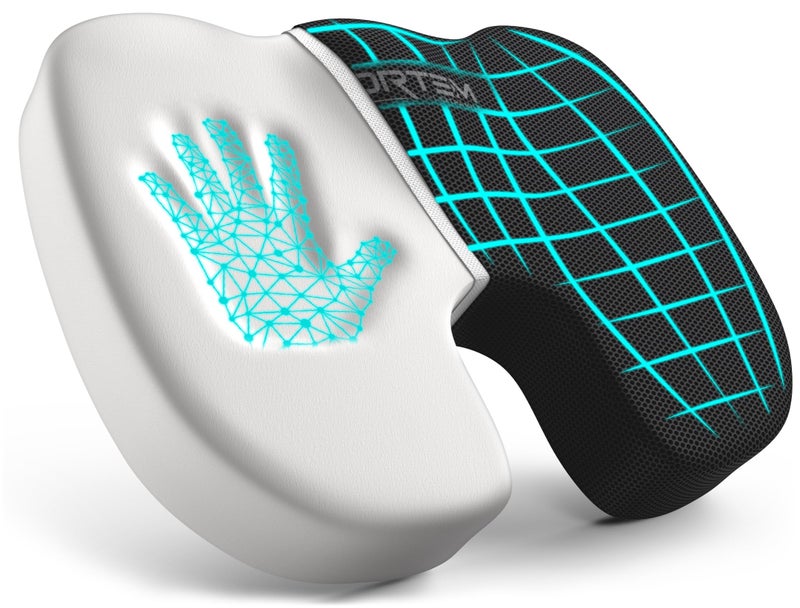 FORTEM Seat Cushion Office Chair Cushion Memory Foam Car Seat Cushions Sciatica Coccyx Tailbone Pain Relief Chair Cushions for Back Support Sitting Pad for Gaming Washable Cover Non Slip - Image 2