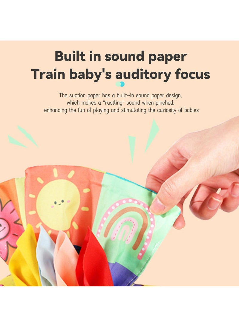 CMGTYYD Baby Tissue Box Toy, Montessori Toys for Babies 6-12 Months, Soft High Contrast Crinkle Sensory Toys, Suitable Children Magic Box Toy Or Educational & Sensory Development ﻿  - Image 3