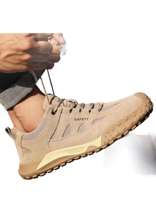 Jingtu Men'S Breathable Steel Toe Cap Puncture-Proof Lightweight Safety Work Shoes 3076 Size 42 - Image 3