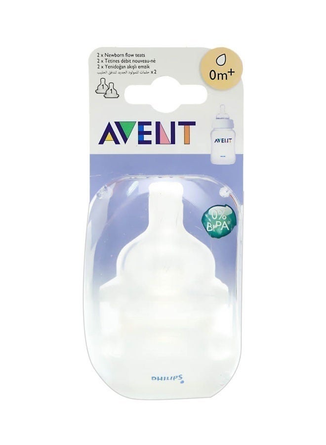 Philips Avent Anti Colic Teat Newborn 1 Hole 0M+