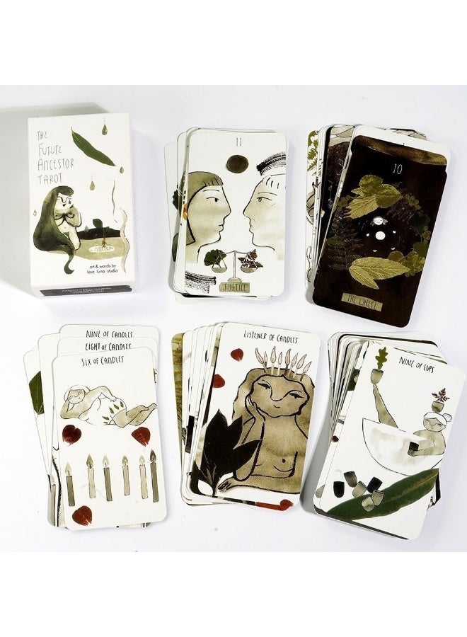 NIBEMINENT 10.3 x 6 cm "Future Ancestors" Tarot Card Game Card Set - Image 5