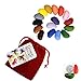 Crayon Rocks Crayons in a Rock Shape 16 Count Tripod Grip Made For Handwriting Development in Kids and Toddlers Fun Educational Creative Activity Comes in a Red Velvet Bag 16 Colors - Image 3
