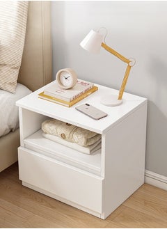 Home Bedside Storage Cabinet With Drawer And Shelf