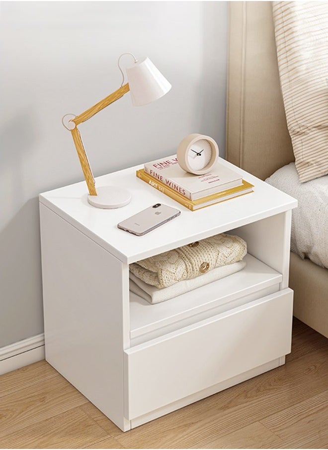 keke - Home Bedside Storage Cabinet With Drawer And Shelf - Image 1