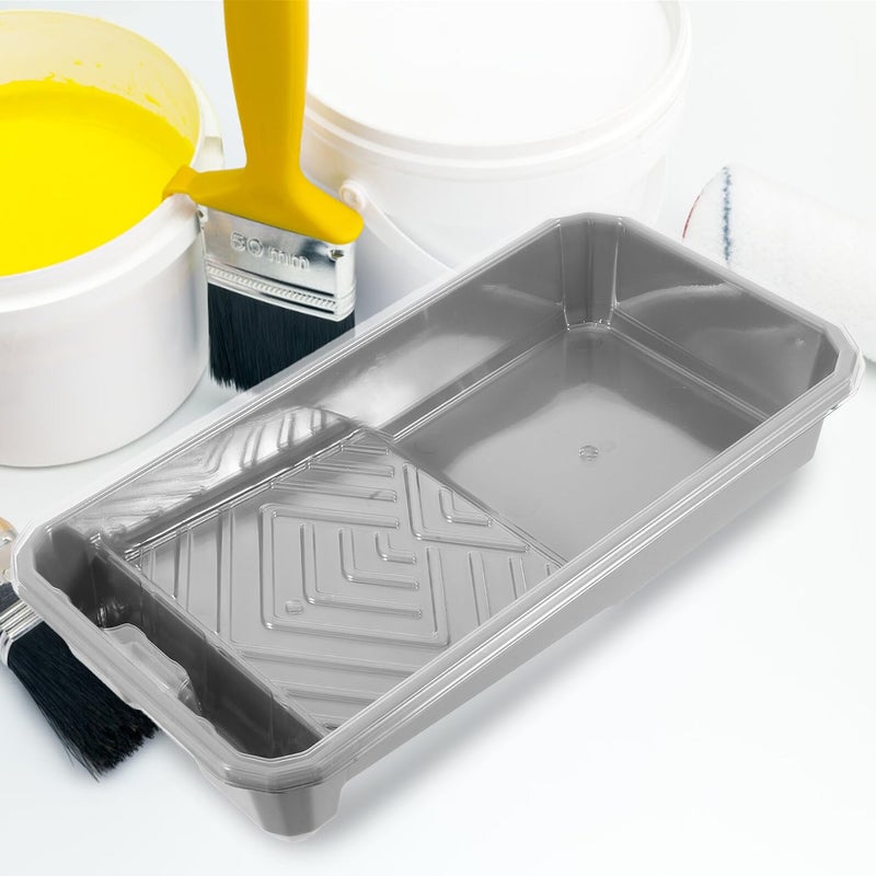 3Pcs 4 Inch Plastic Paint Tray Liners Set With Disposable Pads For Walls And Home Improvement - Image 5