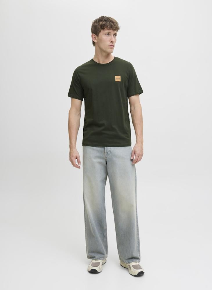 JACK & JONES Logo Regular Fit Crew Neck T-Shirt - Image 1
