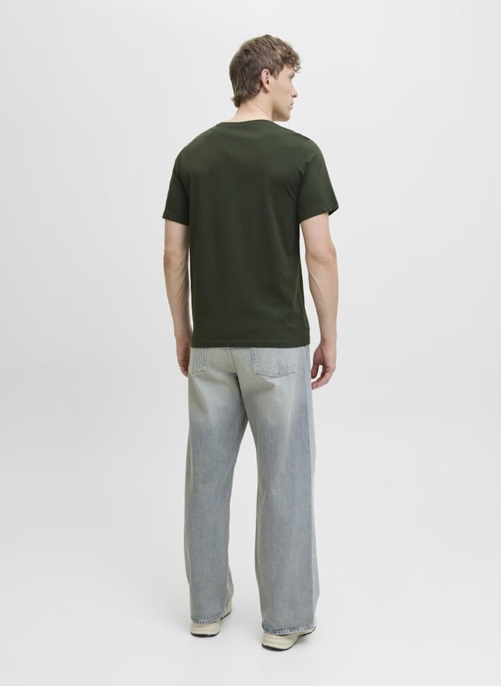 JACK & JONES Logo Regular Fit Crew Neck T-Shirt - Image 2