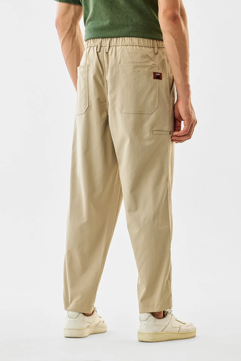 SNITCH بنطلون قطن % بقصة ضيقة