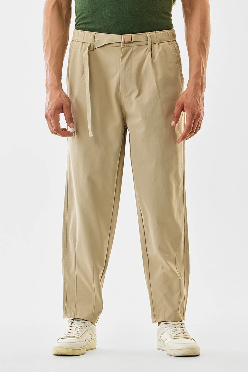 SNITCH بنطلون قطن % بقصة ضيقة