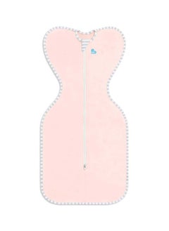 LOVE TO dream Swaddle UP LITE Light Pink – Newborn Baby Sleepwear Sack | Lightweight 0.2 TOG Cotton Swaddle Wrap | Infant Sleep Bag for Warm Weather | Soft & Breathable Babywear for Better Sleep  - Image 1
