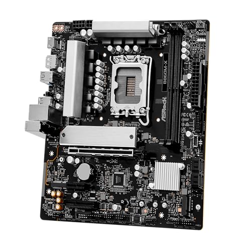 ASRock B860M X DDR5 9066 MHz 128GB M.2 B860 LGA1851 Micro ATX Motherboard Intel Core Ultra BIOS Flashback SATA3 6.0 Gb/s - Image 3