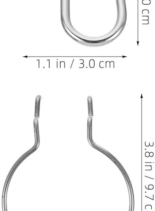 Pegboard Mug Hooks Ring Style Cup Holder Accessories for Kitchen Garage Laundry Room Storage - Image 5