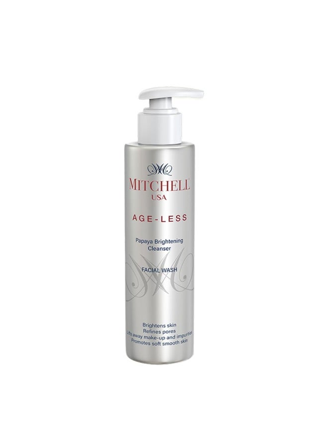 Mitchell USA Age-Less Papaya Brightening Cleanser Facial Wash (200 ml) - Image 1